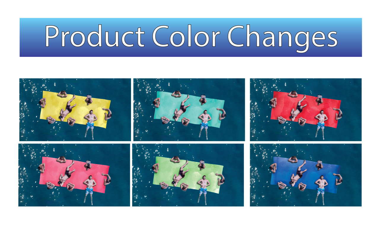 Color changes to product images.